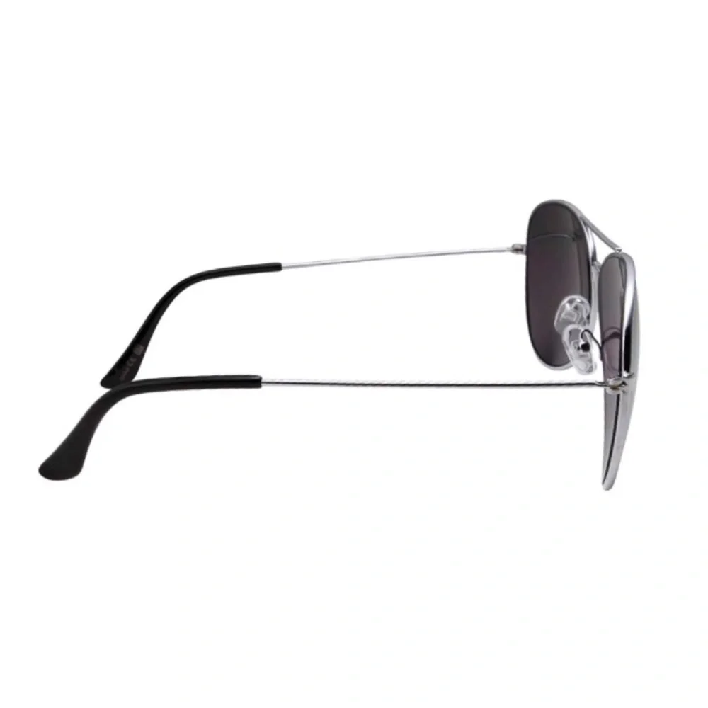 Mirrored Royal Purple Shift Aviator Sunglasses - Picture 4 of 4